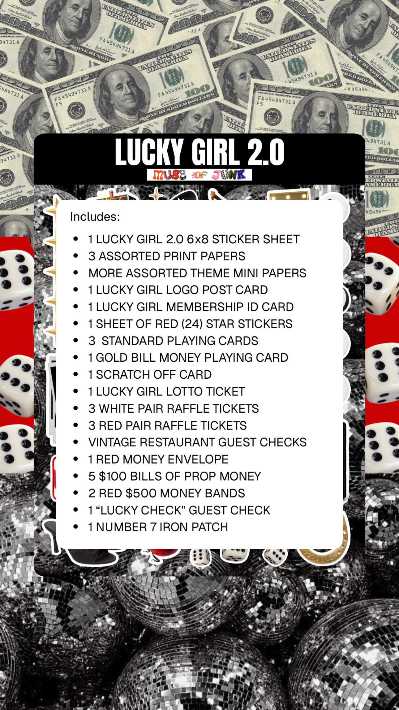 LUCKY GIRL 2.0 SCRAP PACK