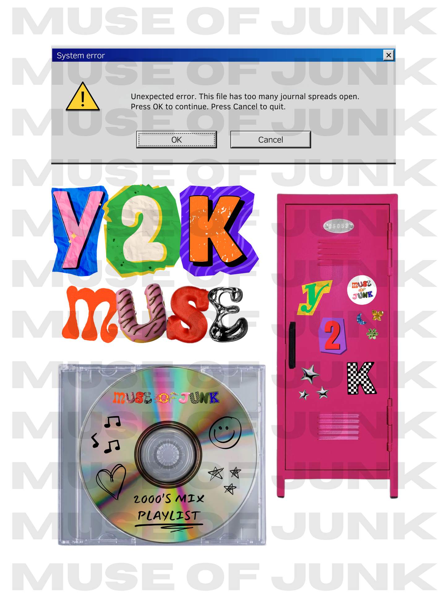MILLENNIUM MUSE STICKER BUNDLE