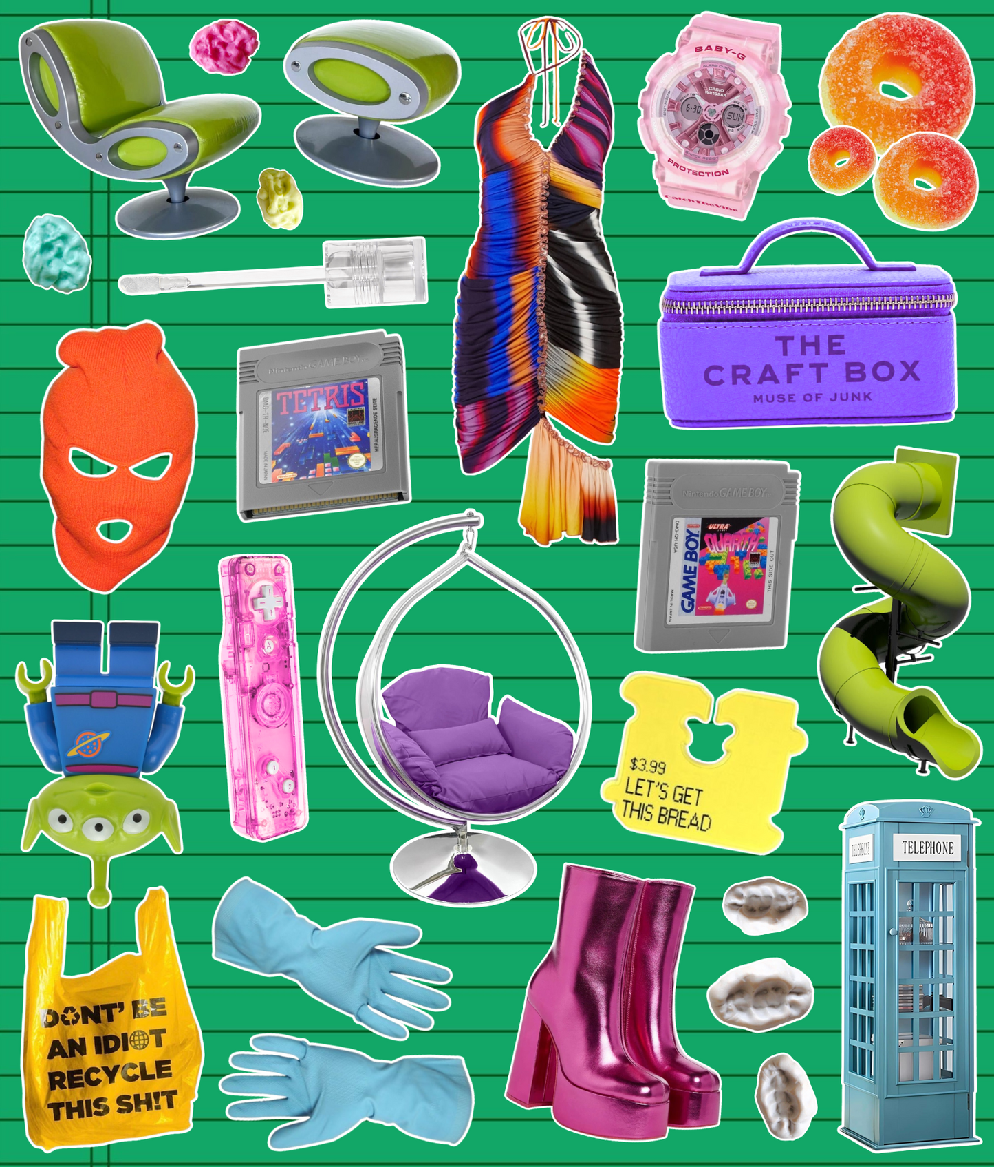 DOPAMINE DUMP STICKER SHEET