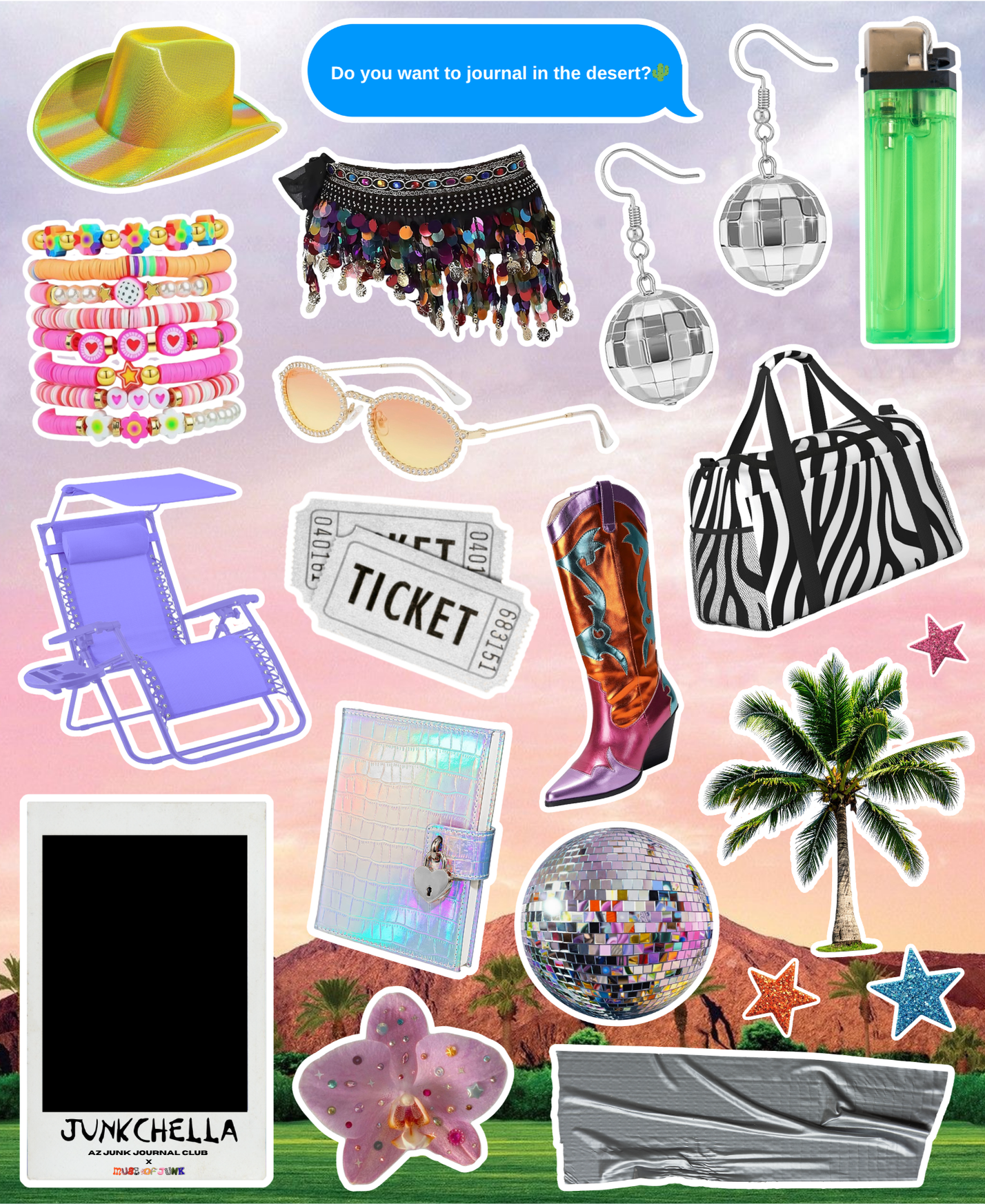 JUNKCHELLA: AZ JUNK JOURNAL CLUB x MUSE OF JUNK COLLAB