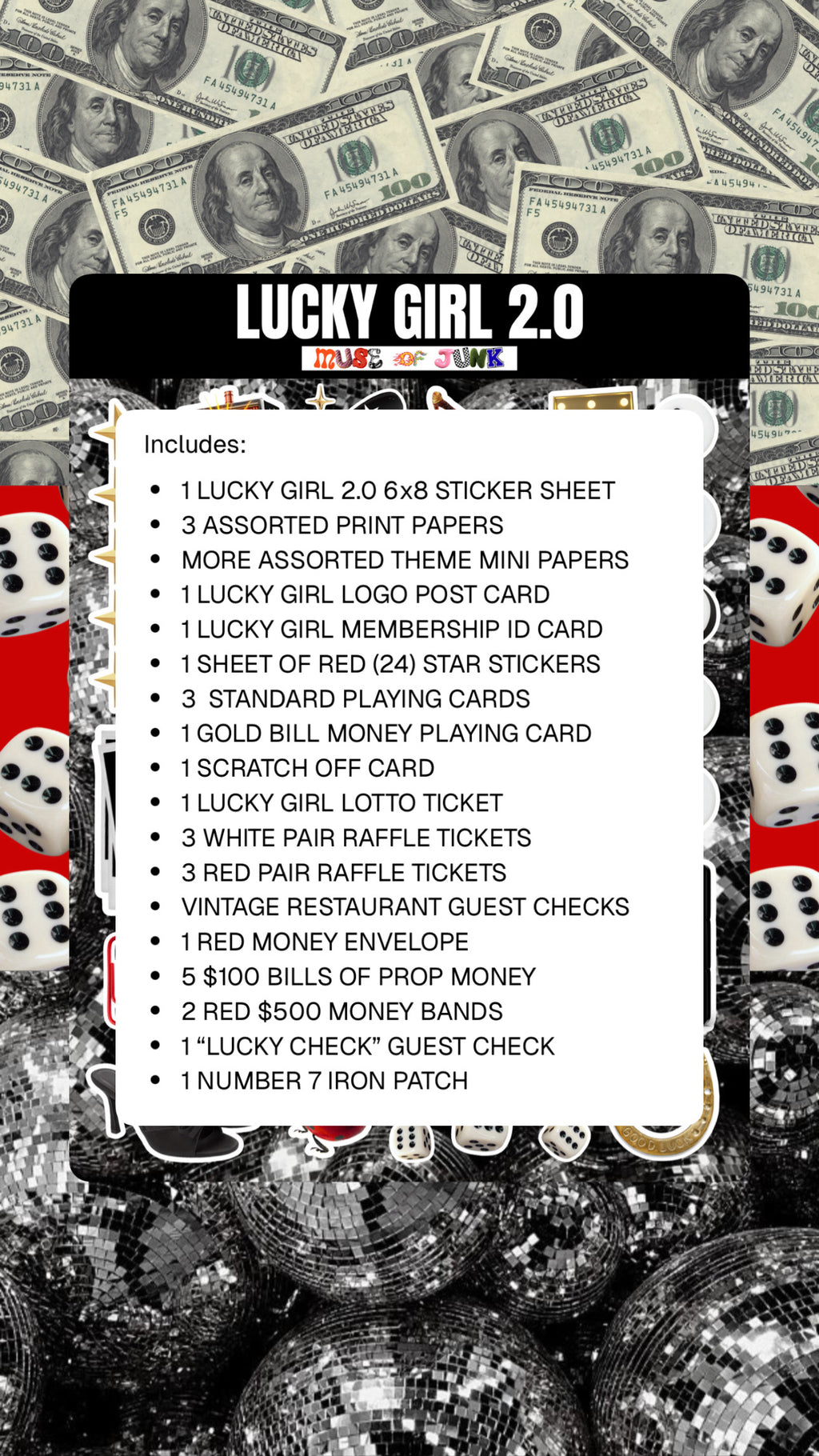 LUCKY GIRL 2.0 SCRAP PACK