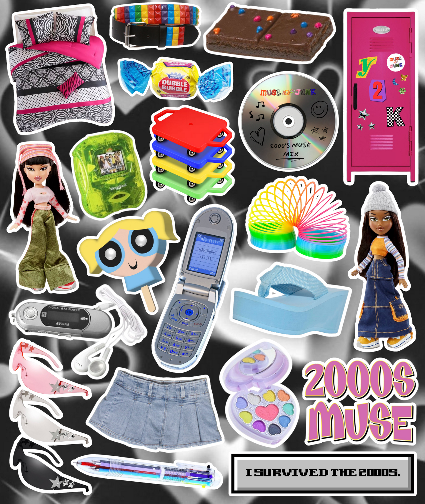 MILLENNIUM MUSE STICKER SHEET