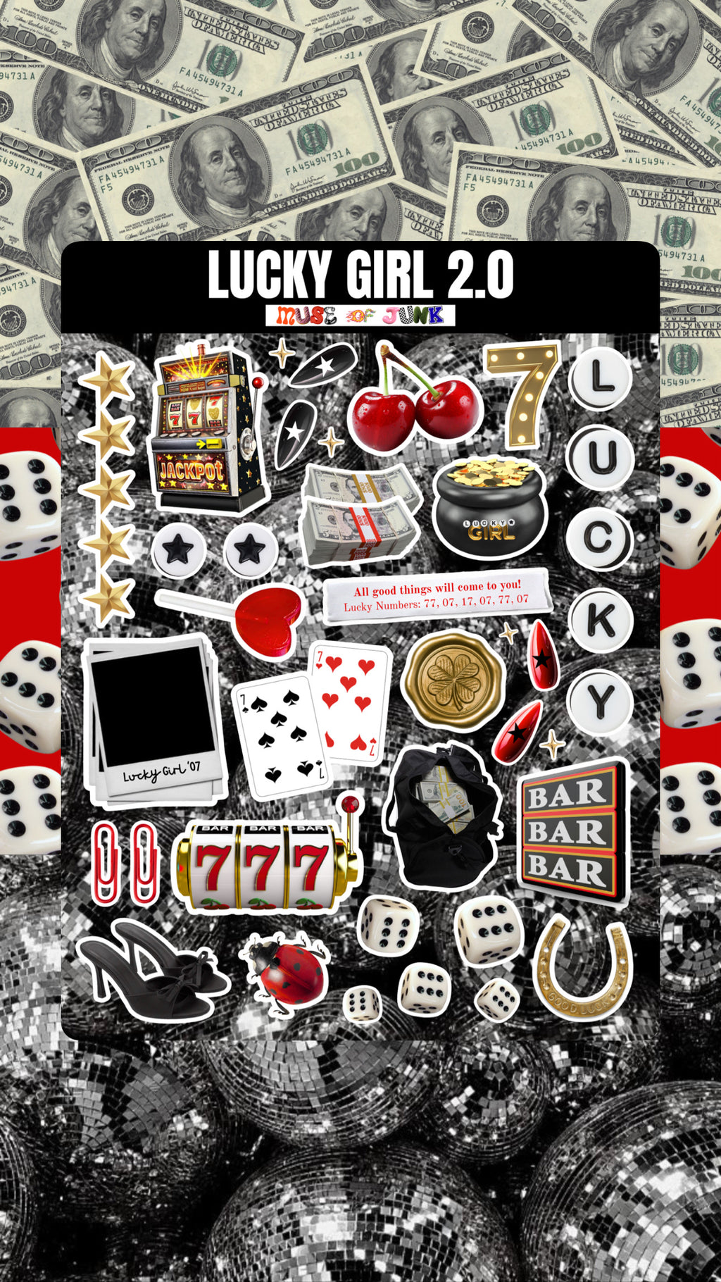 LUCKY GIRL 2.0 SCRAP PACK