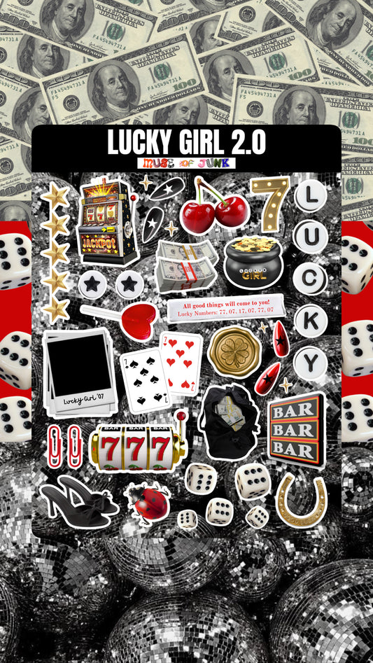LUCKY GIRL 2.0 SCRAP PACK