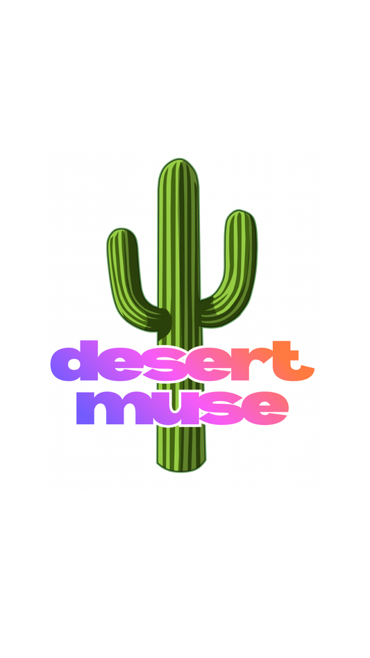 MUSE IN THE DESERT STICKER