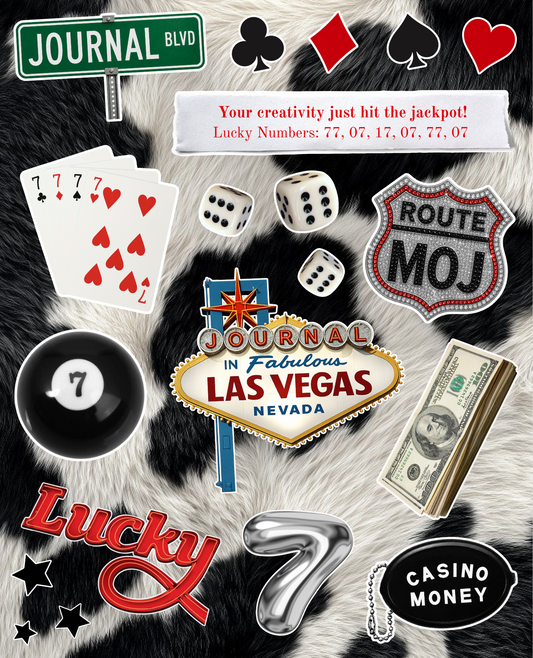 THE MUSE JACKPOT STICKER SHEET