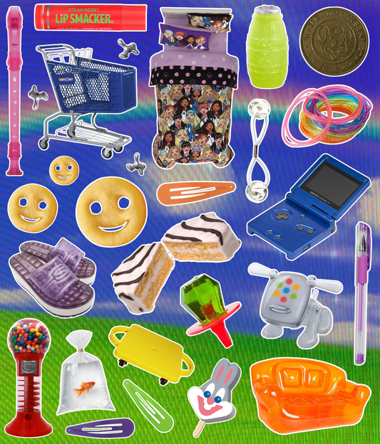 NOSTALGIA CORE STICKER SHEET
