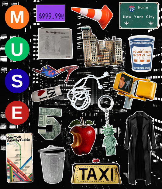 EMPIRE STATE OF MUSE STICKER SHEET