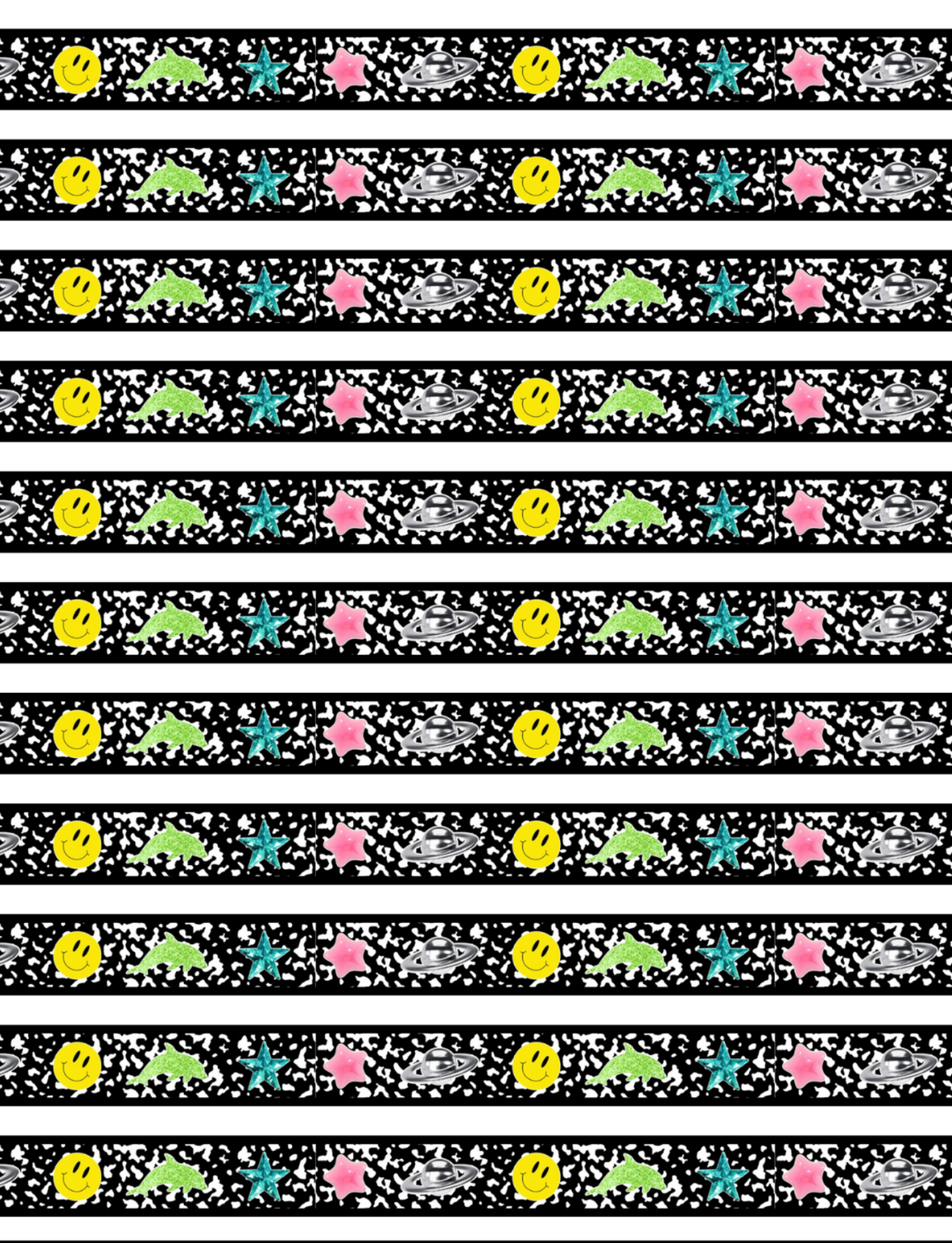 CLASS DISMISSED WASHI TAPE