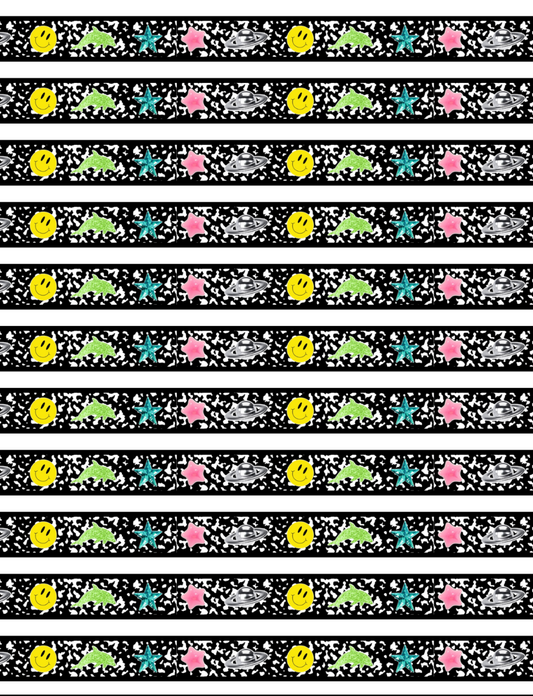 CLASS DISMISSED WASHI TAPE
