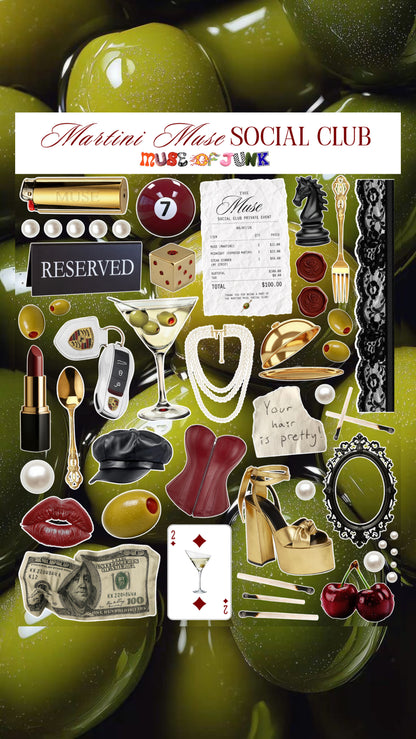 MARTINI MUSE SOCIAL CLUB SCRAP PACK
