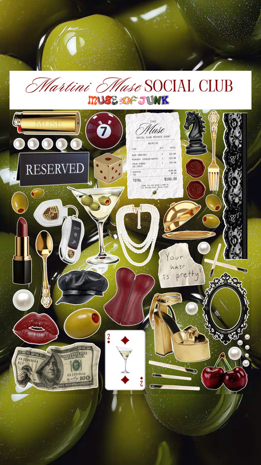 MARTINI MUSE SOCIAL CLUB SCRAP PACK