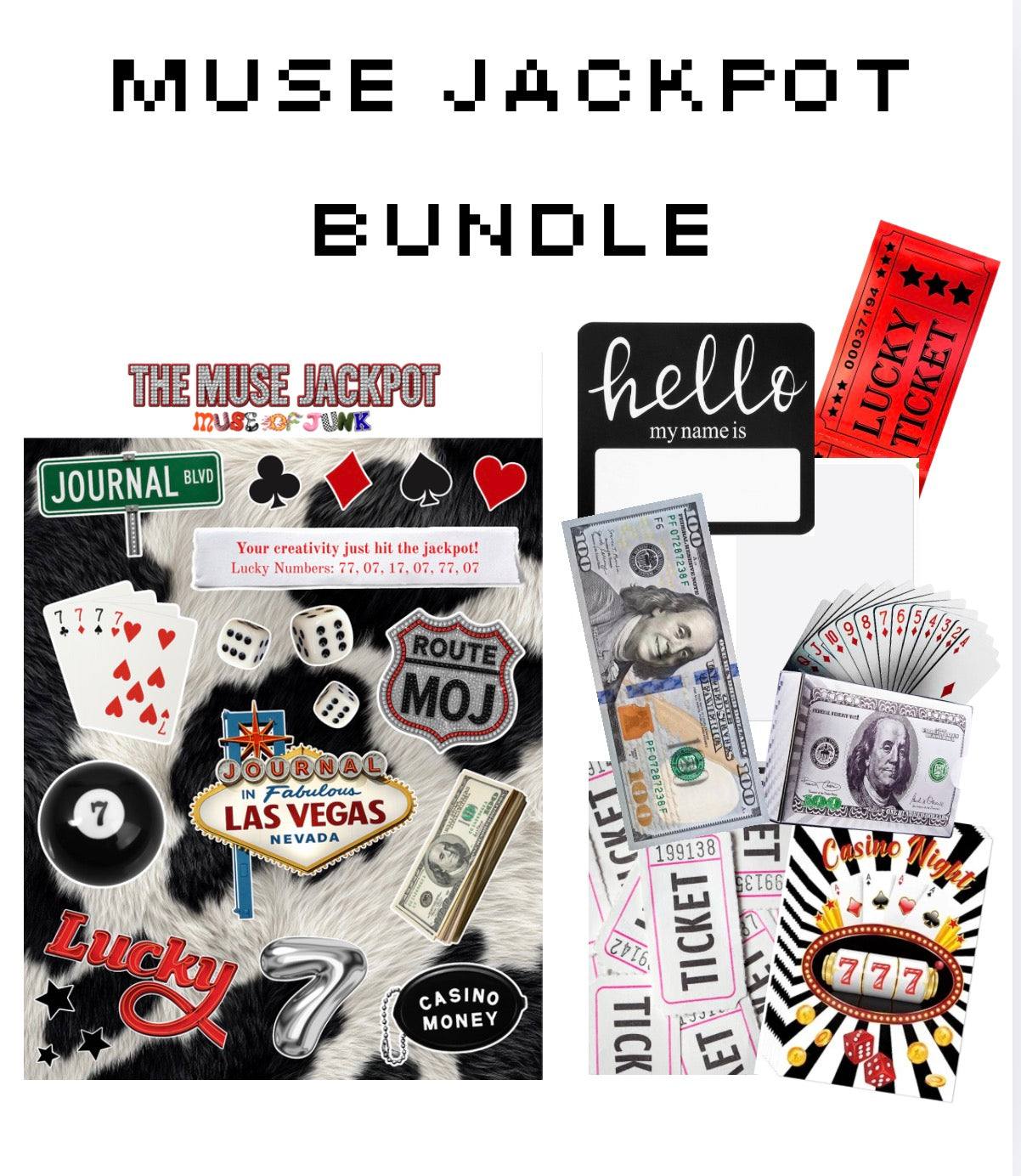 THE MUSE JACKPOT STICKER BUNDLE
