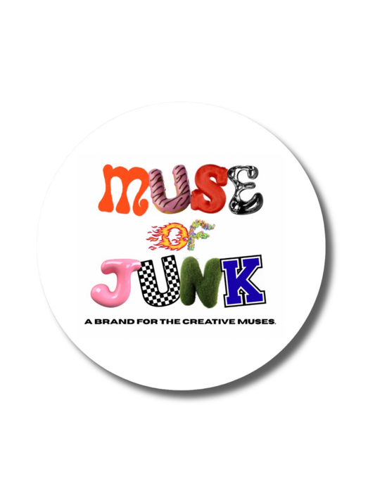 MUSE OF JUNK LOGO MAGNET