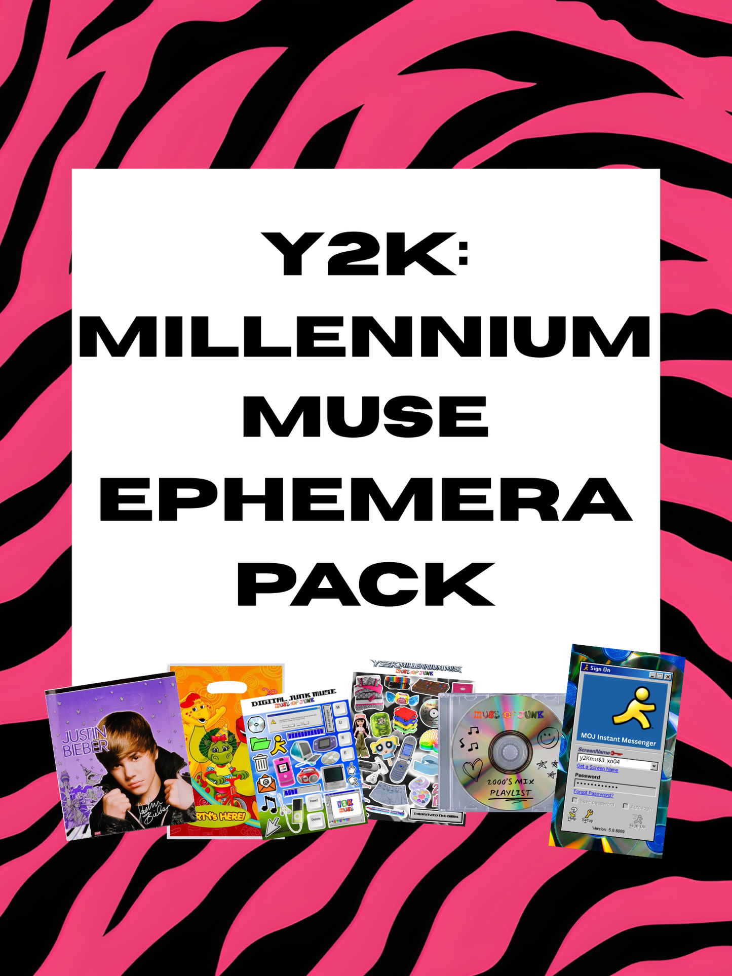 Y2K: MILLENNIUM MUSE EPHEMERA PACK