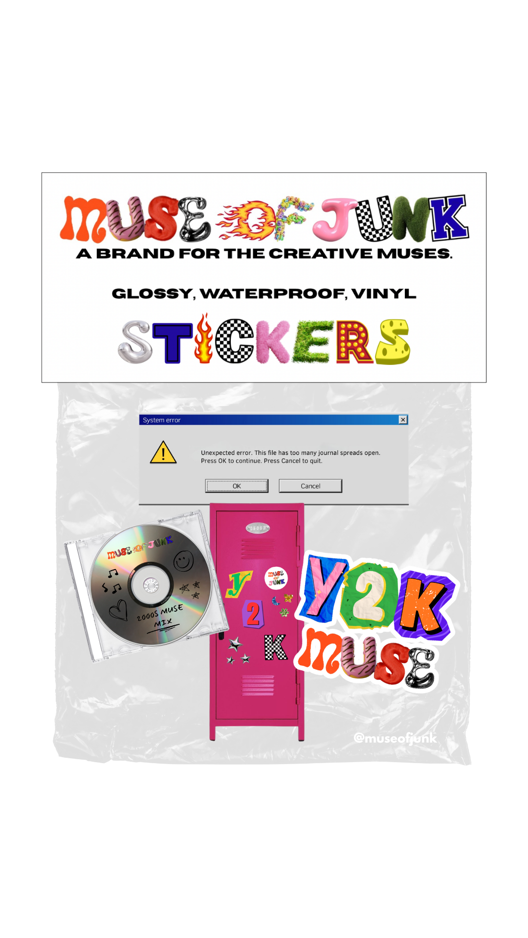 MILLENNIUM MUSE STICKER BUNDLE