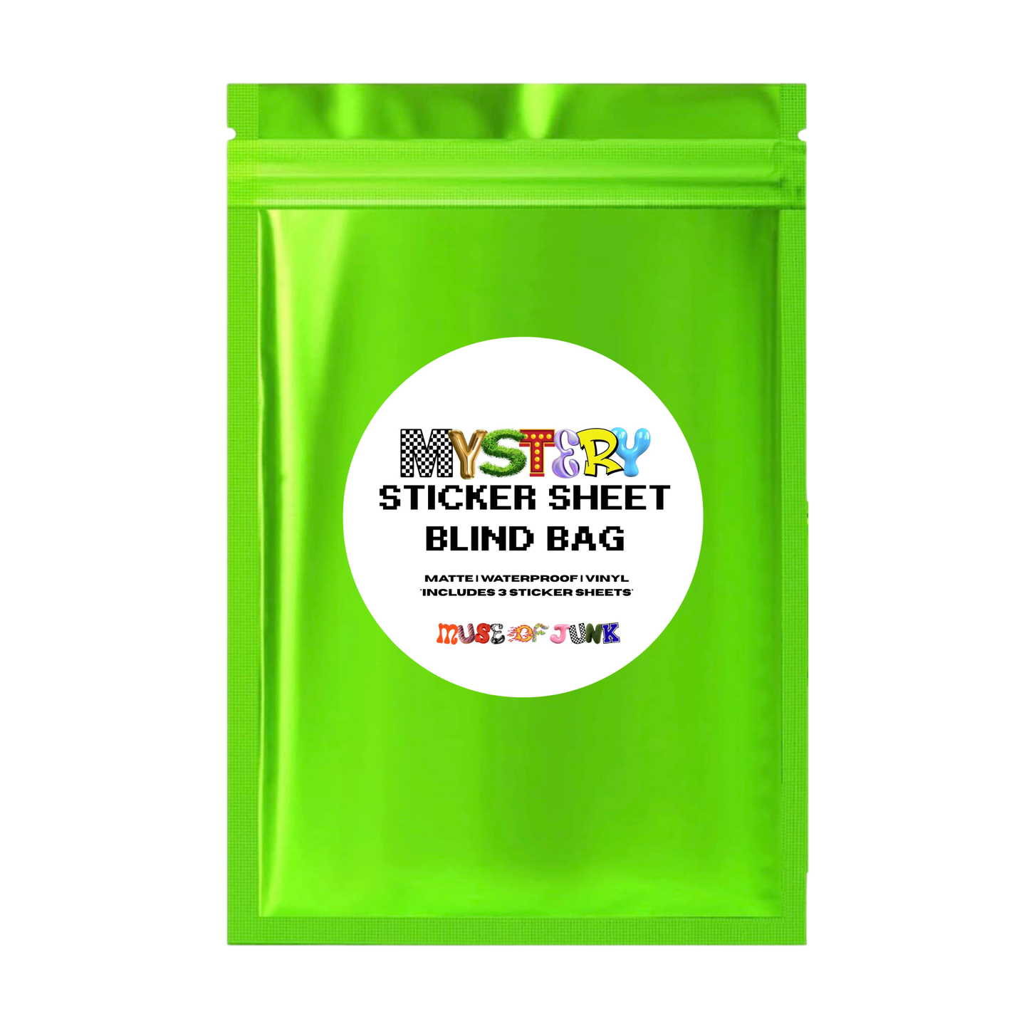 MYSTERY STICKER SHEET BLIND BAG