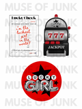 LUCKY GIRL STICKER BUNDLE