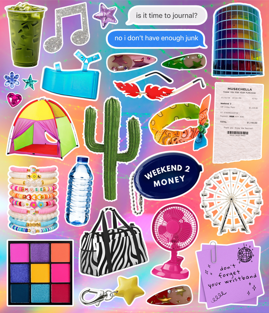 WEEKEND TWO STICKER SHEET