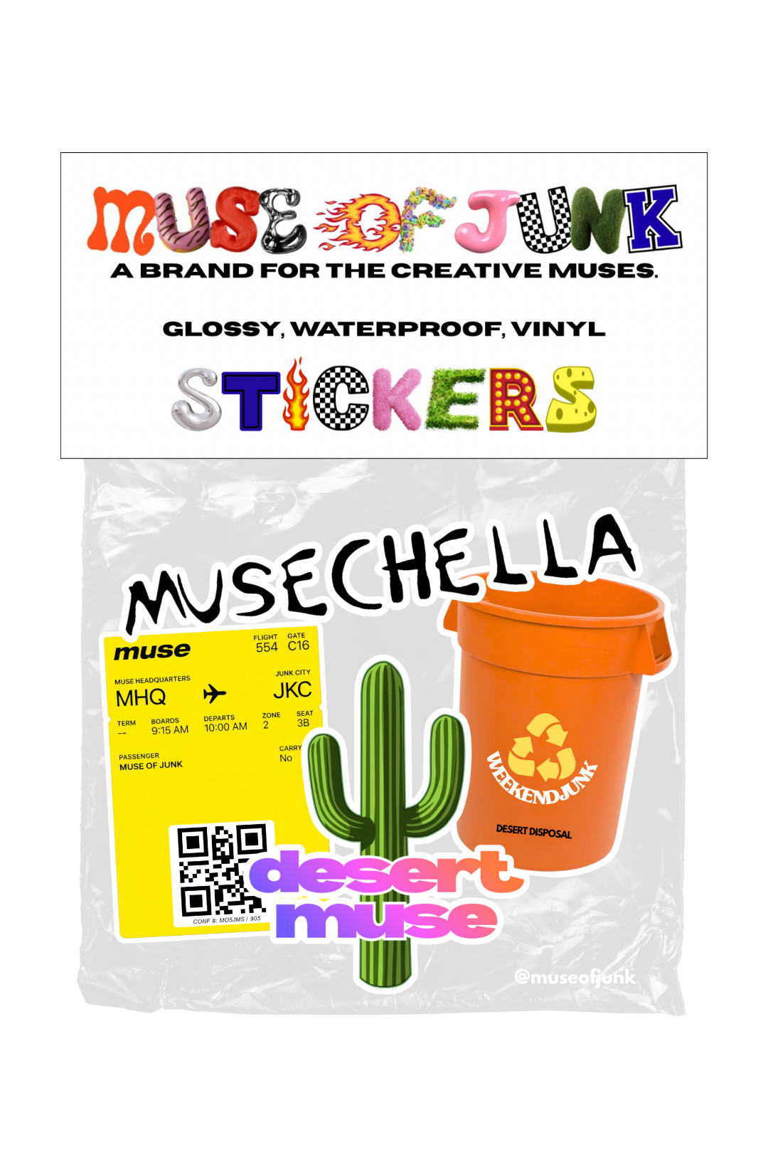MUSECHELLA STICKER BUNDLE
