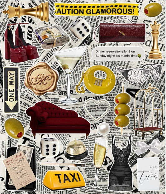 MEET ME AT THE MUSE STICKER SHEET