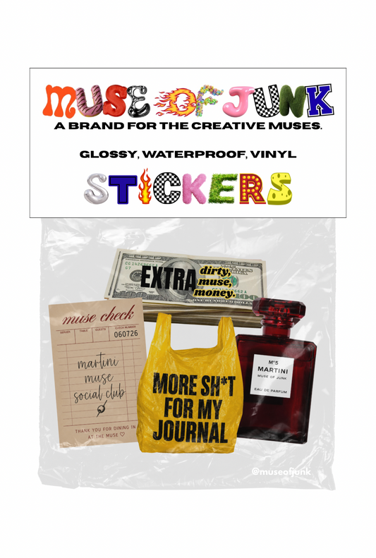 MARTINI MUSE SOCIAL CLUB STICKER BUNDLE